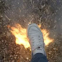 Reebok Classic fireworks